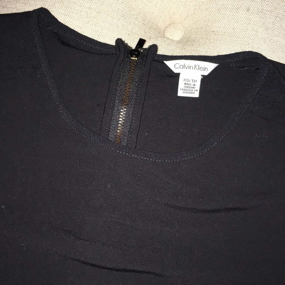 Calvin Klein Versatile Black Blouse - image 1